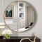 Gold Round Mirror, Round Mirror 19.6 inch, Gold Circle Mirror Metal Frame, Round Wall Mounted Mirrors for Living Room, Bathroom, Wall, Entryway, Vanity,Trend Style